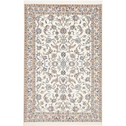 Nain 6la 131x195 Cm Nain 6la Persia Hand-carded Wool And