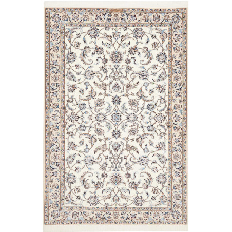 Nain 6la 131x195 Cm Nain 6la Persia Hand-carded Wool And