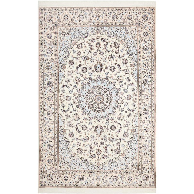 Nain 6la 163x253 Cm Nain 6la, Persia, Hand-carded Wool And