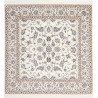 Nain 6la 156x161 Cm Nain 6la Persia Hand-carded Wool Silk