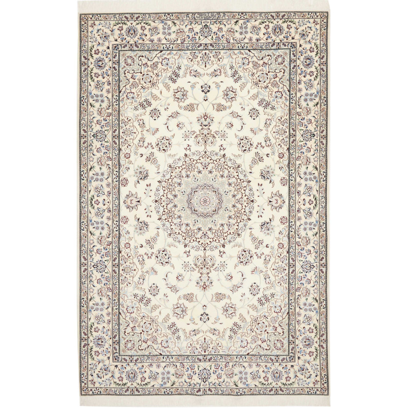 Nain 6la 134x207 Cm Nain 6la Persia Hand-carded Wool And