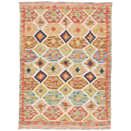 Kilim 99x135 Cm Kilim Afghanistan Hand-carded Wool