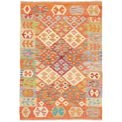 Kilim 102x148 Cm Kilim Afghan. Material: Hand-carded Wool