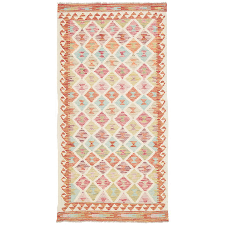 Kilim 102x201 Cm Kilim Afghanistan Hand-carded Wool 0.3