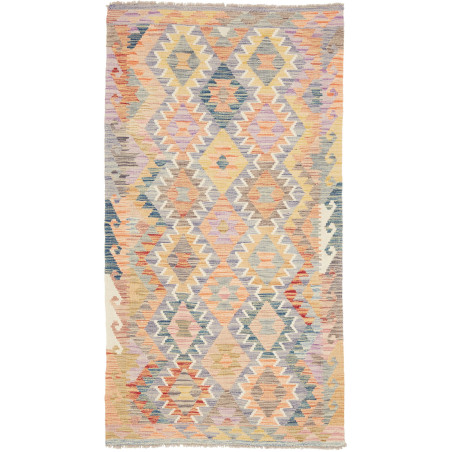 Kilim 104x195 Cm Kilim Afghanistan Hand-carded Wool