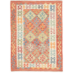 Kilim 128x170 Cm Kilim Afghanistan Hand-carded Wool