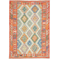Kilim 123x180 Cm Kilim, Afghanistan, Hand-carded Wool (warp: