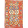 Kilim 122x181 Cm Kilim Afghanistan Hand-carded Wool (warp: