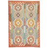 Kilim 123x180 Cm Kilim Afghanistan, Hand-carded Wool (warp: