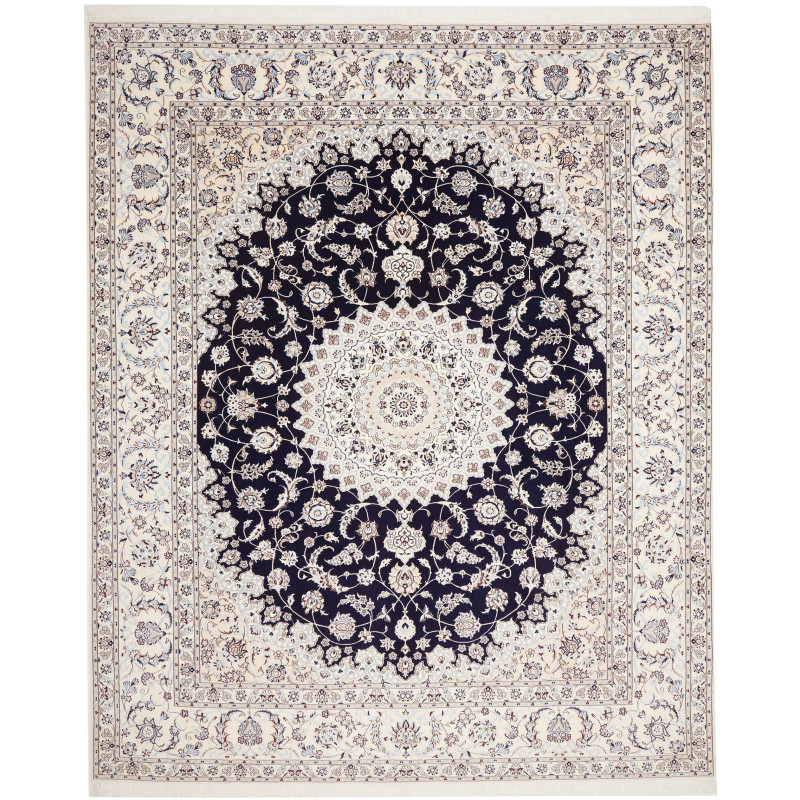 Nain 6la 256x314 Cm Nain 6la, Persia, Hand-carded Wool And