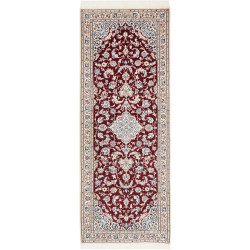Nain 6la 80x211 Cm Nain 6la Persia Hand-carded Wool And Silk