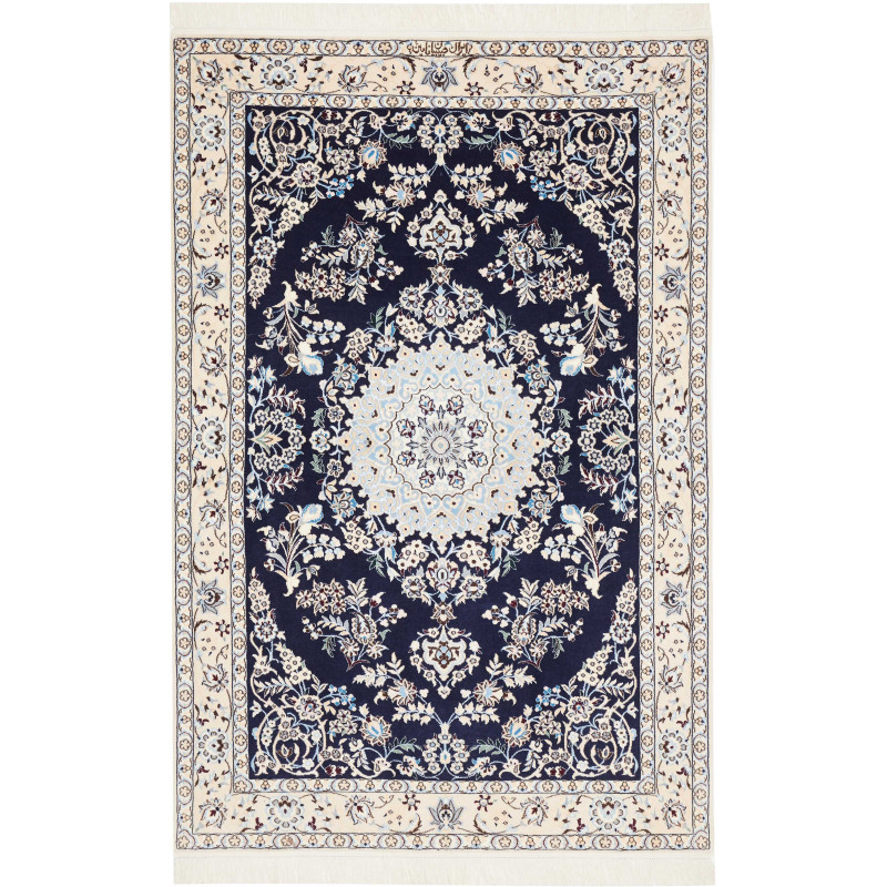 Nain 6la 110x170 Cm Nain 6la, Persia, Hand-carded Wool And