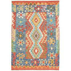 Kilim 127x182 Cm Kilim, Afghanistan, Hand-carded Wool (warp: