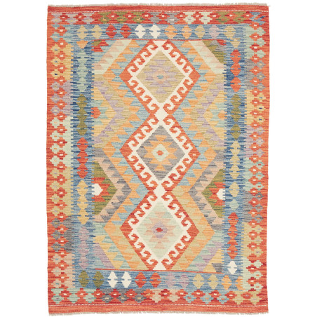 Kilim 123x173 Cm Kilim Afghanistan Hand-carded Wool (warp
