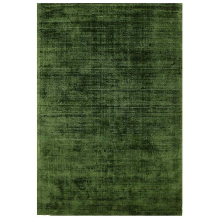 Rug Blade plain dark green olive green 240x340 c