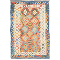 Kilim 123x182 Cm Kilim Afghanistan, Hand-carded Wool (warp: