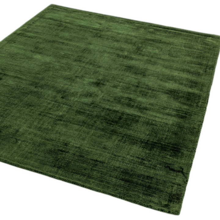 Rug Blade plain dark green olive green 240x340 c