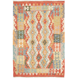 Kilim 124x183 Cm Kilim Afghanistan Hand-carded Wool (warp: