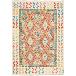 Kilim 127x178 Cm Kilim, Afghanistan, Hand-carded Wool (warp: