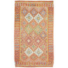 Kilim 122x208 Cm Kilim Afghanistan Hand-carded Wool 0.3 Cm