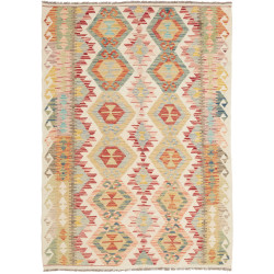 Kilim 123x172 Cm Kilim, Afghanistan, Hand-carded Wool (warp: