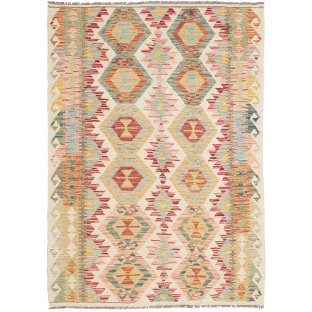 Kilim 123x172 Cm Kilim, Afghanistan, Hand-carded Wool (warp:
