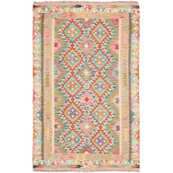 Kilim 120x190 Cm Kilim, Afghanistan, Hand-carded Wool (warp: