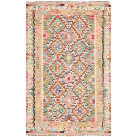 Kilim 120x190 Cm Kilim, Afghanistan, Hand-carded Wool (warp: