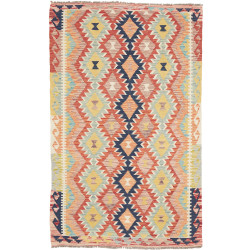 Kilim 118x191 Cm Kilim, Afghanistan, Hand-carded Wool (warp: