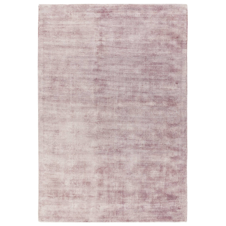 Tappeto Blade tinta unita viola scuro e rosa ant