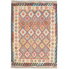 Kilim 134x191 Cm Kilim, Afghanistan, Hand-carded Wool (warp: