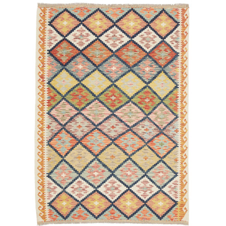 Kilim 127x185 Cm Kilim, Afghanistan, Hand-carded Wool,
