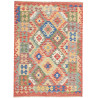 Kilim 125x172 Cm Kilim Afghan. Hand-carded Wool (warp: