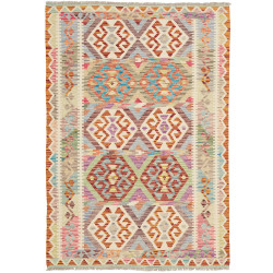 Kilim 123x179 Cm Kilim, Afghanistan, Hand-carded Wool