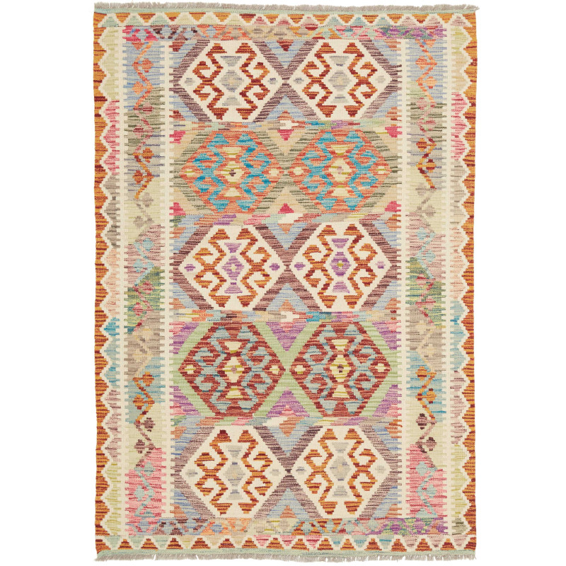 Kilim 123x179 Cm Kilim, Afghanistan, Hand-carded Wool