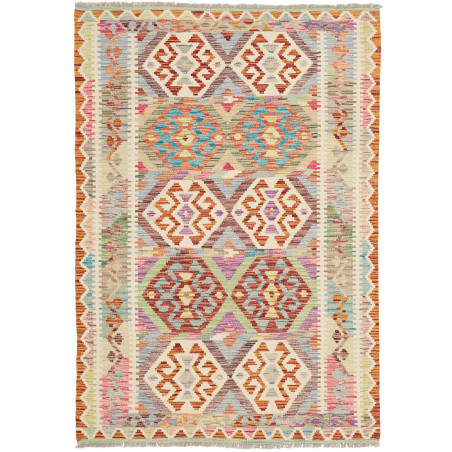 Kilim 123x179 Cm Kilim, Afghanistan, Hand-carded Wool
