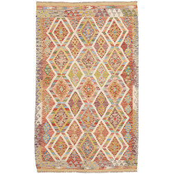 Kilim 124x204 Cm Kilim, Afghanistan, Hand-carded Wool (warp: