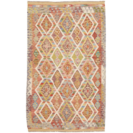Kilim 124x204 Cm Kilim, Afghanistan, Hand-carded Wool (warp: