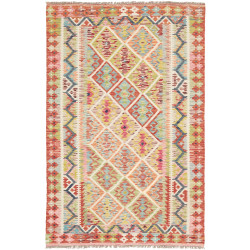 Kilim 122x183 Cm Kilim, Afghanistan, Hand-carded Wool (warp: