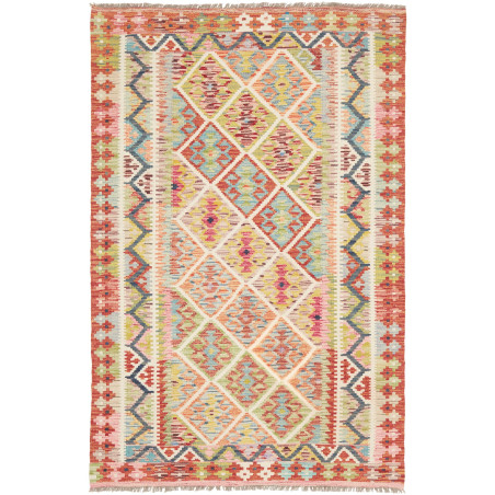 Kilim 122x183 Cm Kilim, Afghanistan, Hand-carded Wool (warp: