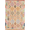 Kilim 124x182 Cm Kilim Afghanistan, Hand-carded Wool,