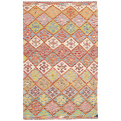 Kilim 119x192 Cm Afghan Kilim, Hand-carded Wool, Cotton