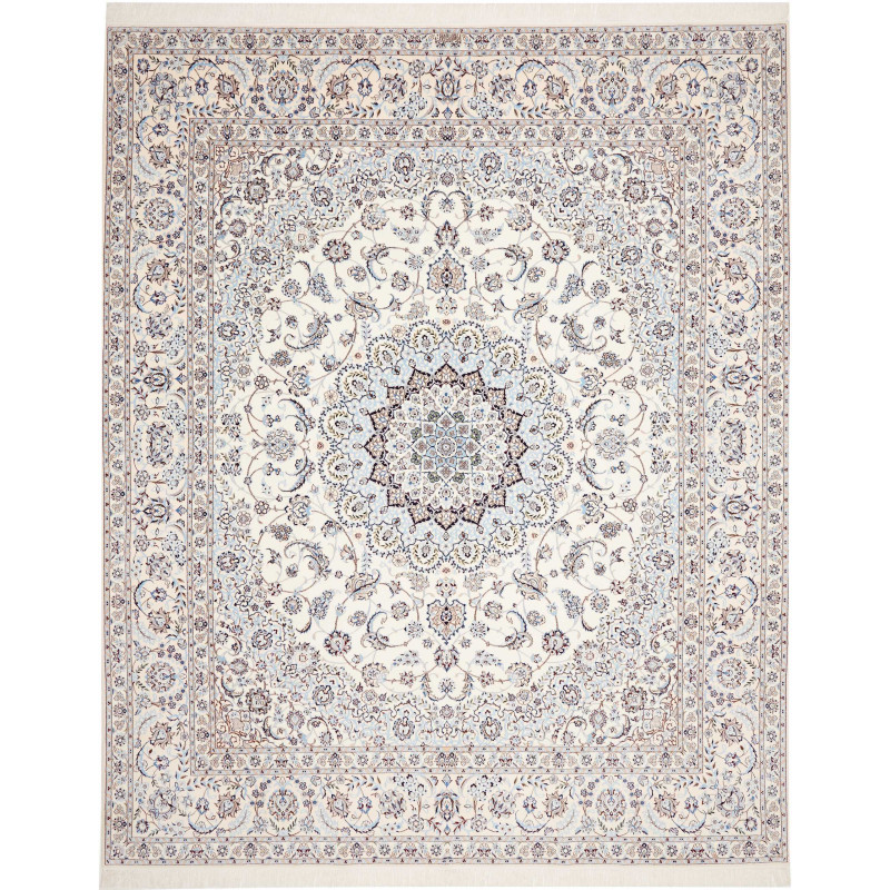 Nain 6la 256x312 Cm Nain 6la Persia Hand-carded Wool And