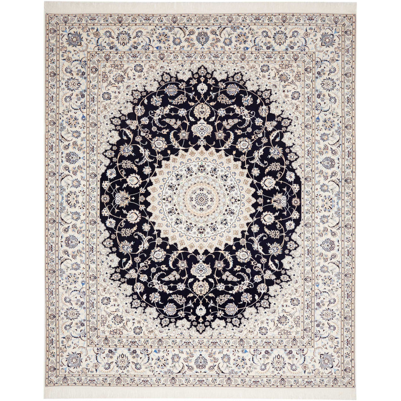 Nain 6la 259x316 Cm Nain 6la, Persia, Hand-carded Wool And