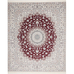 Nain 6la 262x315 Cm Nain 6la Persia Hand-carded Wool And