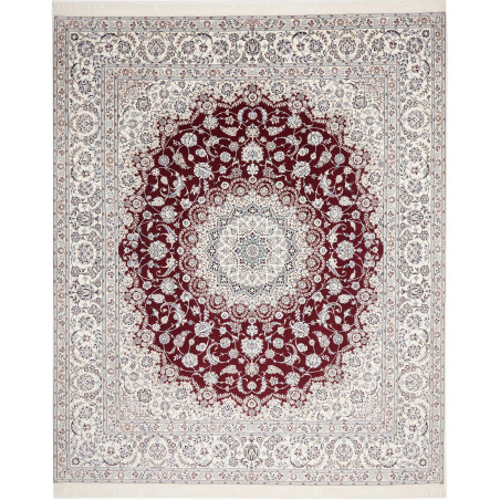 Nain 6la 262x315 Cm Nain 6la Persia Hand-carded Wool And