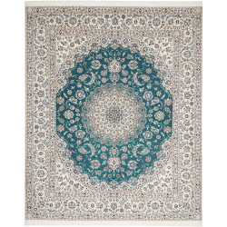 Nain 6la 259x312 Cm Nain 6la, Persia, Hand-carded Wool And