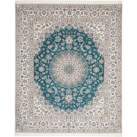 Nain 6la 259x312 Cm Nain 6la, Persia, Hand-carded Wool And