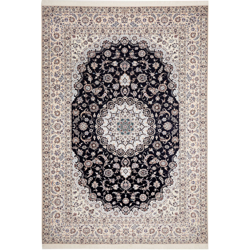 Nain 6la 256x369 Cm Nain 6la Persia Hand-carded Wool And