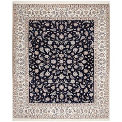 Nain 6la 260x310 Cm Nain 6la, Persia, Hand-carded Wool And